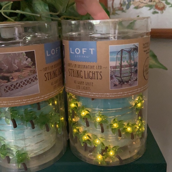 NWT Loft Living Mini Palm Tree String Lights - Picture 6 of 8